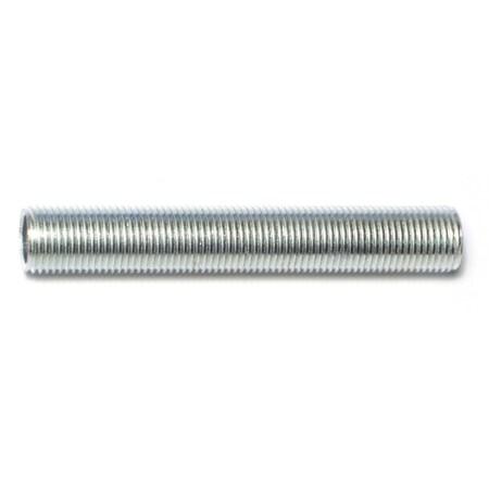 Midwest Fastener 1/8IP x 2-1/2" Zinc Plated Steel Nipples 8PK 64745